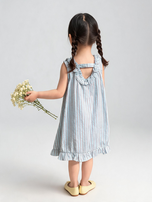 Caprice Ruffle A-Line Dress