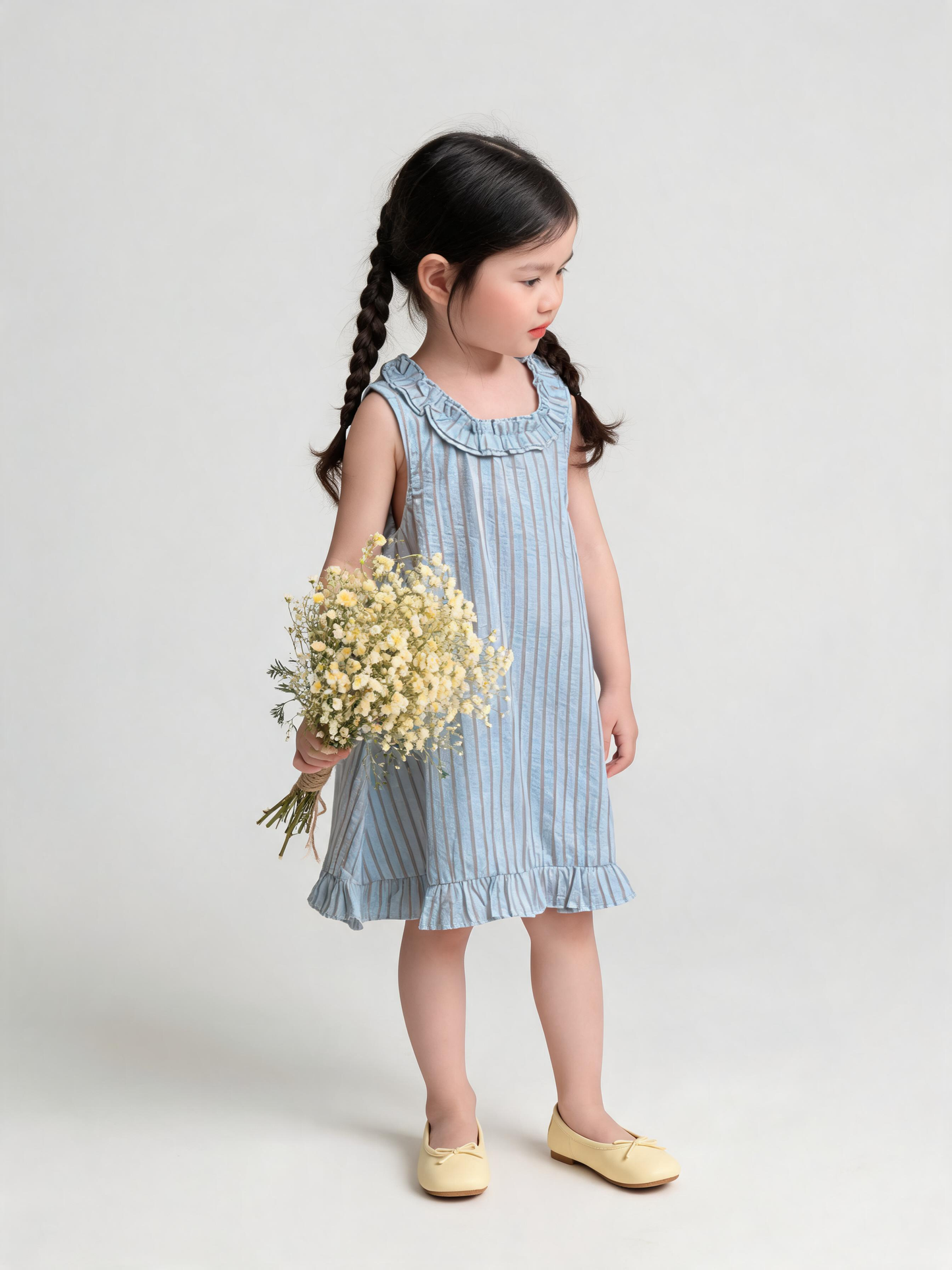 Caprice Ruffle A-Line Dress
