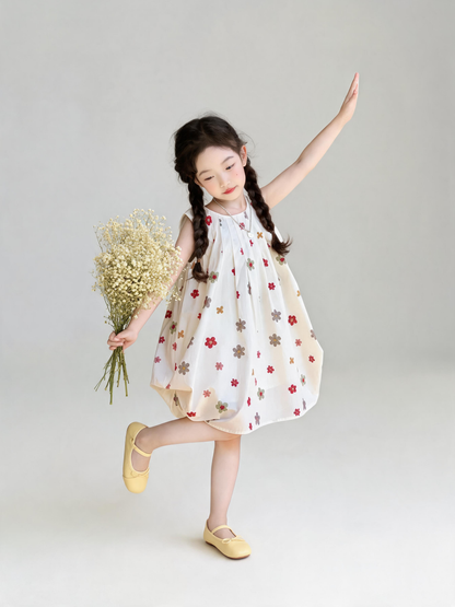 Petaline Bloom Tent Dress