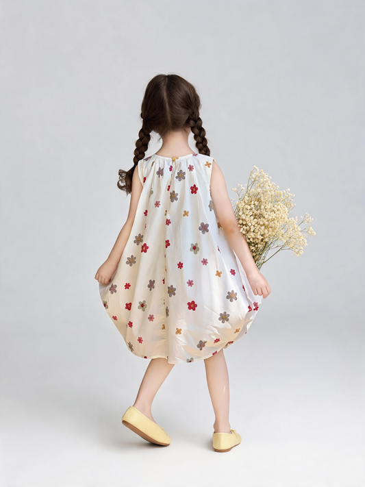 Petaline Bloom Tent Dress