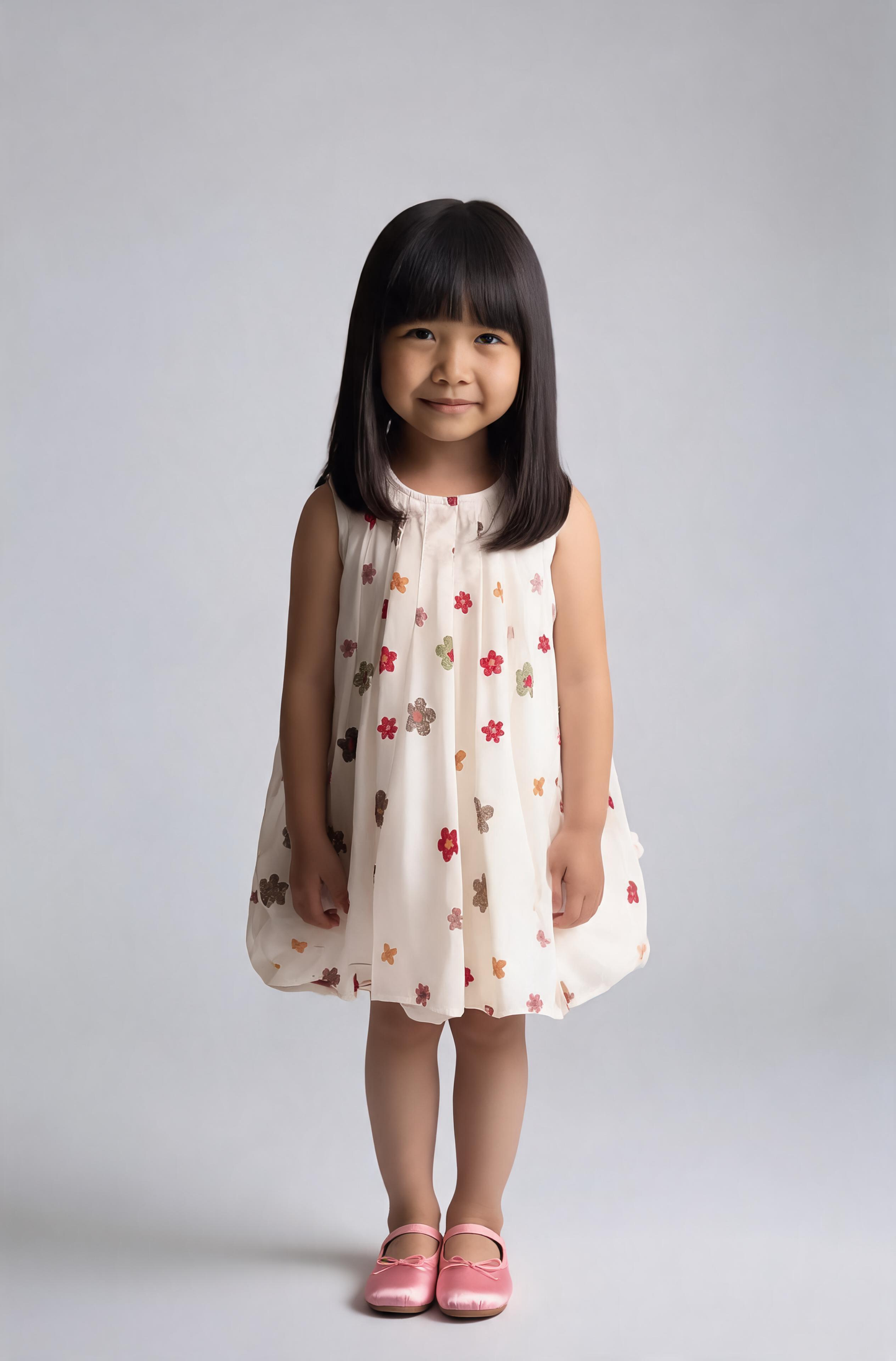Petaline Bloom Tent Dress